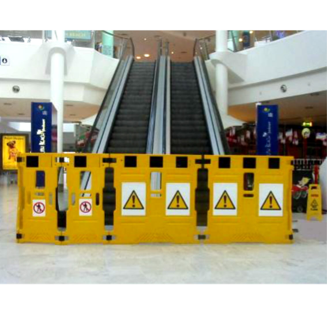 Landing / Escalator Barrier 3 Part Elevator Equipment